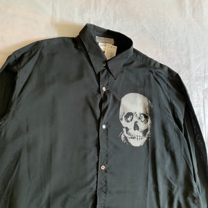 aw1994 Yohji Yamamoto Skull Polyester Shirt - Size M