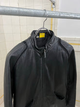 Load image into Gallery viewer, 2000s Mandarina Duck Contemporary Padded Leather Jacket - Size XS