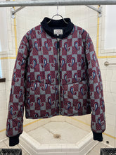 Load image into Gallery viewer, 1990s Armani Cropped Paisley Bomber Jacket - Size L