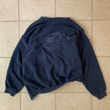 Load image into Gallery viewer, ss2021 Per Gotesson Slashed Vintage Workwear &quot;T&amp;C Construction&quot; Crewneck with Vintage Jewelry - Size M/L