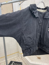 Load image into Gallery viewer, 1980s Armani Padded Cropped Hooded Bomber - Size M
