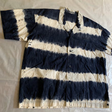 Load image into Gallery viewer, 1980s Issey Miyake Dyed Striped Shirt - Size XL