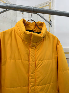 2000s Samsonite 'Travel Wear' Yellow Gold Puffer Jacket - Size L
