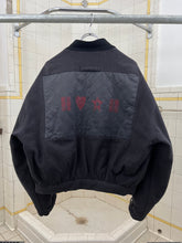 Load image into Gallery viewer, aw1993 Armani Padded Bomber Jacket with Pull Cords on Sleeves - Size XL