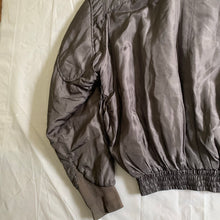 Load image into Gallery viewer, 1983 Katharine Hamnett Padded Silk Cargo Bomber - Size L
