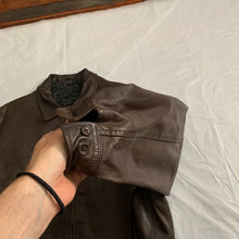 Load image into Gallery viewer, 1980s CDGH Brown Paneled Leather Work Jacket - Size OS