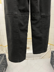 2000s Mandarina Duck Articulated Trousers with Lined Knee Cutouts - Size L
