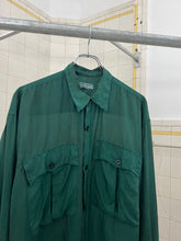 Load image into Gallery viewer, 1980s Katharine Hamnett Silk Cargo Pocket Shirt - Size L