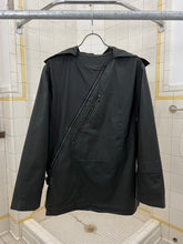 Load image into Gallery viewer, 2000s Vintage Alain Mikli Asymmetrical Coated Cotton Hooded Parka - Size M