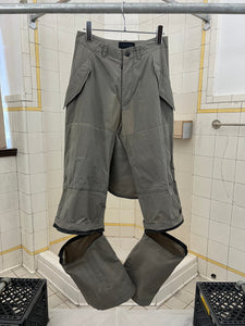 2000s Griffin Backzip Hiking Pants with Zip-off Legs - Size XS