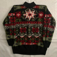 Load image into Gallery viewer, 1990s Katharine Hamnett Graphic Intarsia Turtleneck Sweater - Size XL