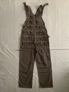 1998 General Research Parasite Multi Pocket Corduroy Overalls - Size M