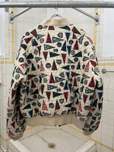 Load image into Gallery viewer, 1990s Armani Collegiate Flag Bomber - Size L