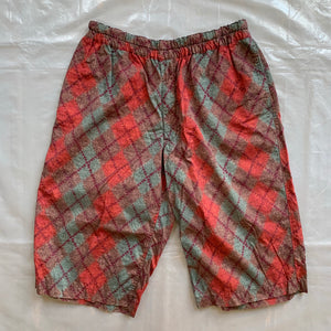 2007 CDGH+ Oversized Argyle Shorts - Size M
