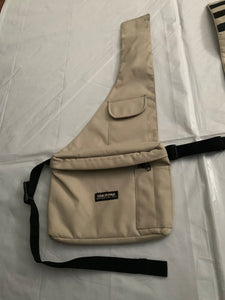 2000s Vintage Yak Pak Beige Modular Shoulder Harness Bag - Size OS