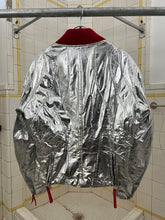 Load image into Gallery viewer, aw1996 Issey Miyake Sample Metallic Astro Moto Jacket - Size L