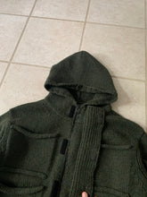 Load image into Gallery viewer, 1990s Ryuichiro Shimazaki Multi-Pocket Wool Hooded Sweater - Size M