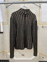 Load image into Gallery viewer, 2000s Samsonite &#39;Travel Wear&#39; Wool Zip Striped Sweater - Size M