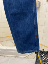 Load image into Gallery viewer, 2000s Samsonite ‘Travel Wear’ Denim with Hem Cuff Snap Detail - Size XS