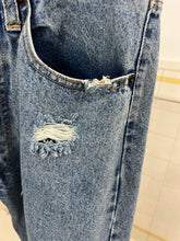 Load image into Gallery viewer, 1990s Armani Eagle Applique Washed Denim - Size M