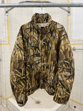 Load image into Gallery viewer, 2000s Griffin Wetlands Camo Combat Jacket with Back Pouch Pocket - Size L