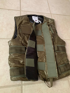 ss2017 Takahiromiyashita The Soloist Primaloft Olive Military Vest - Size S