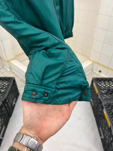 1980s Armani Green Nylon Puffer Jacket - Size L