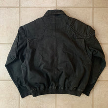 Load image into Gallery viewer, 1980s Katharine Hamnett Washed Blacked Cargo Bomber - Size M