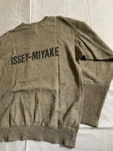 Load image into Gallery viewer, 1980s Issey Miyake Earth Tone Khaki Logo Crewneck - Size L