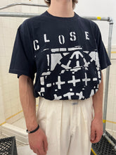 Load image into Gallery viewer, 1980s Marithe Francois Girbaud x Closed Black Logo Print Tee - Size L