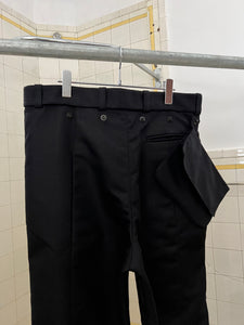aw2017 Kiko Kostadinov 3D Double Pleat Waist Bag Trousers - Size XL