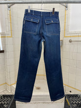 Load image into Gallery viewer, 2000s Samsonite ‘Travel Wear’ Denim with Hem Cuff Snap Detail - Size S