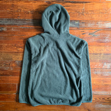 Load image into Gallery viewer, aw1999 Issey Miyake Ribbed Fleece Teal Hoodie - Size L