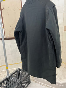 2000s Mandarina Duck Shoulder & Pocket Slit Padded Long Coat - Size M