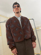 Load image into Gallery viewer, 1990s Armani Graphic Corduroy Liner Jacket with Fleece Lining - Size M