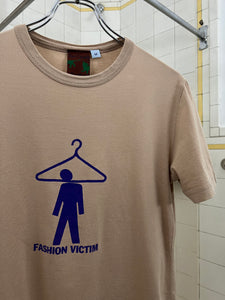 1990s Joe Casely Hayford ‘Fashion Victim’ Tee Shirt - Size S