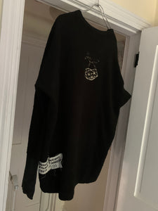 2000s Bernhard Willhelm Oversized Embroidered Sweater - Size XL