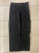 Load image into Gallery viewer, 2000s Griffin Military Moto Pants with Side Knee Zippers - Size S