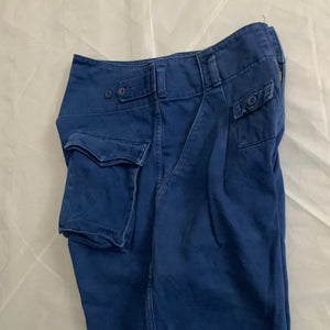 1980s Katharine Hamnett High Waist & Tapered Military Trousers - Size M