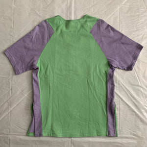 ss2019 Kiko Kostadinov Panneled Jersey Shirt with Large Split Hem - Size S