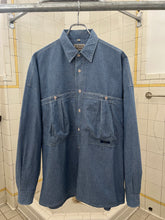 Load image into Gallery viewer, 1980s Marithe Francois Girbaud x Closed Chambray Cargo Shirt - Size OS
