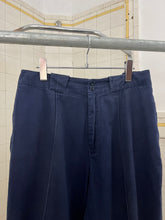 Load image into Gallery viewer, 1980s Katharine Hamnett Navy Center Seamed Work Trousers - Size M