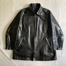 Load image into Gallery viewer, aw1991 Yohji Yamamoto 6.1 The Men Extended Black Cowhide Leather Jacket - Size OS
