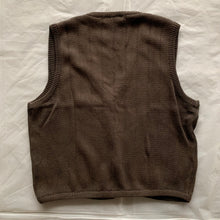 Load image into Gallery viewer, 2000s Armani Knitted Brown Vest - Size S