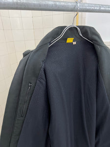 2000s Mandarina Duck Shoulder & Pocket Slit Padded Long Coat - Size M