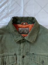 Load image into Gallery viewer, 1990s Armani Washed Cotton Gabardine Padded Trucker - Size L