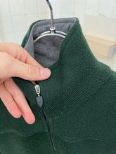 Load image into Gallery viewer, Late 1990s Mandarina Duck Reversible Green Knitted Pullover with Kangaroo Pocket - Size S