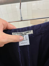Load image into Gallery viewer, 1980s Katharine Hamnett Pleated Tapered Trousers - Size M