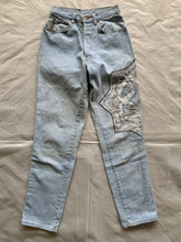 Load image into Gallery viewer, 1990s Armani Applique Washed Denim - Size XS