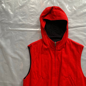 1989 CDGH+ Reversible Hooded Vest - Size M